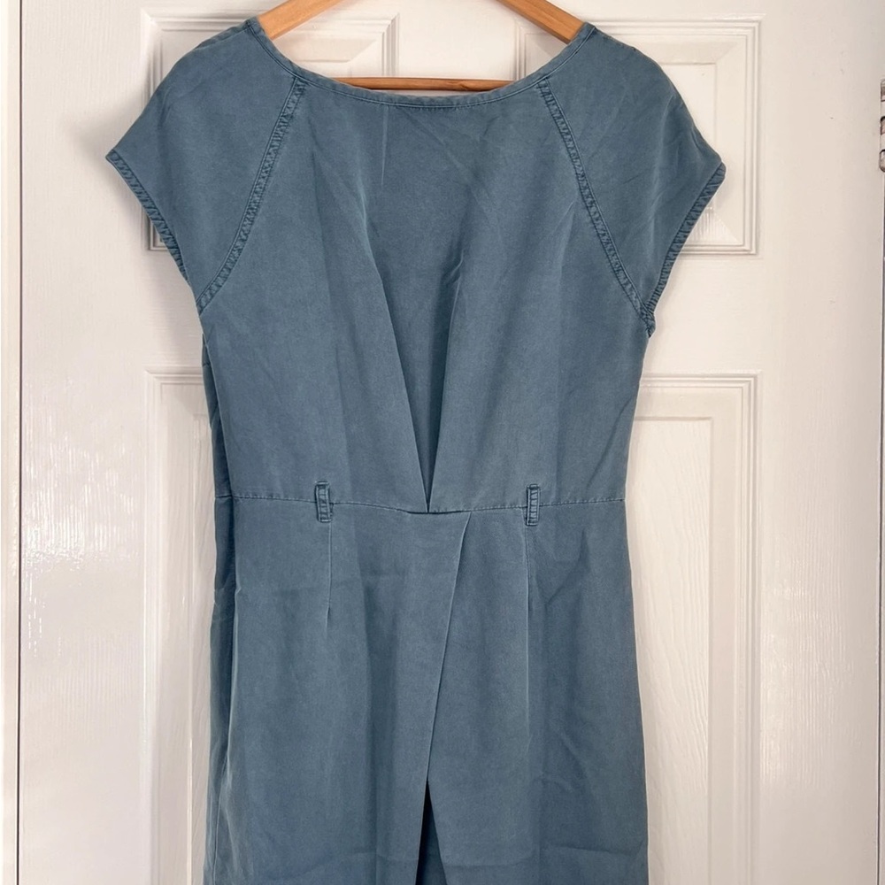 Warehouse Slate Blue Dress